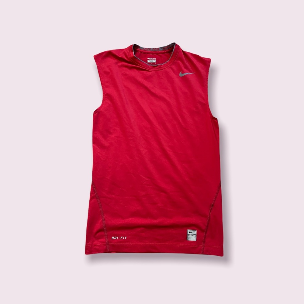 Nike Compression Red Tank Top